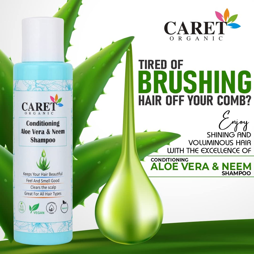 Caret Organic Conditioner With Aloevera & Neem - 100 ml