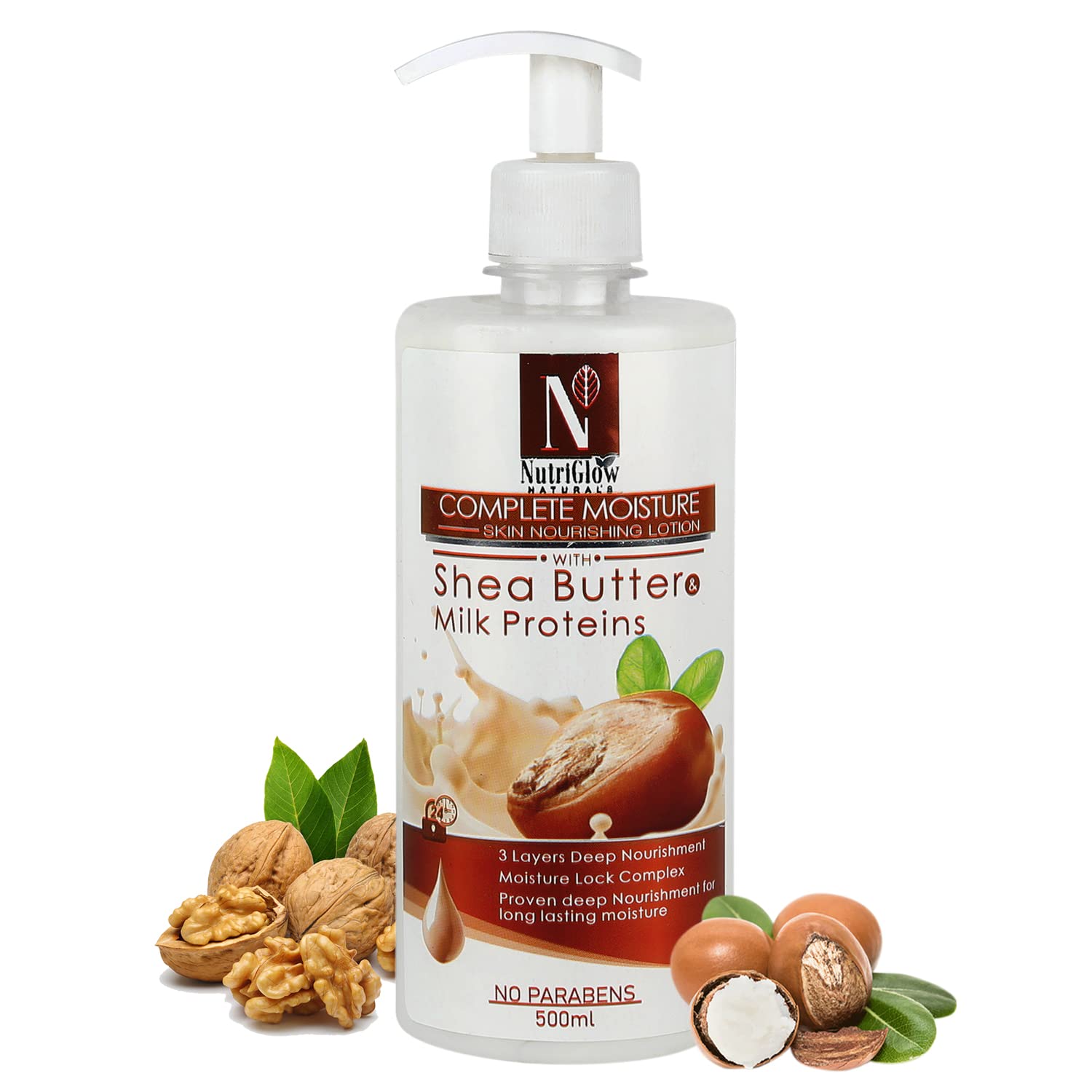 NutriGlow NATURAL'S Complete Moisture Skin Nourishing Lotion - 500 ml