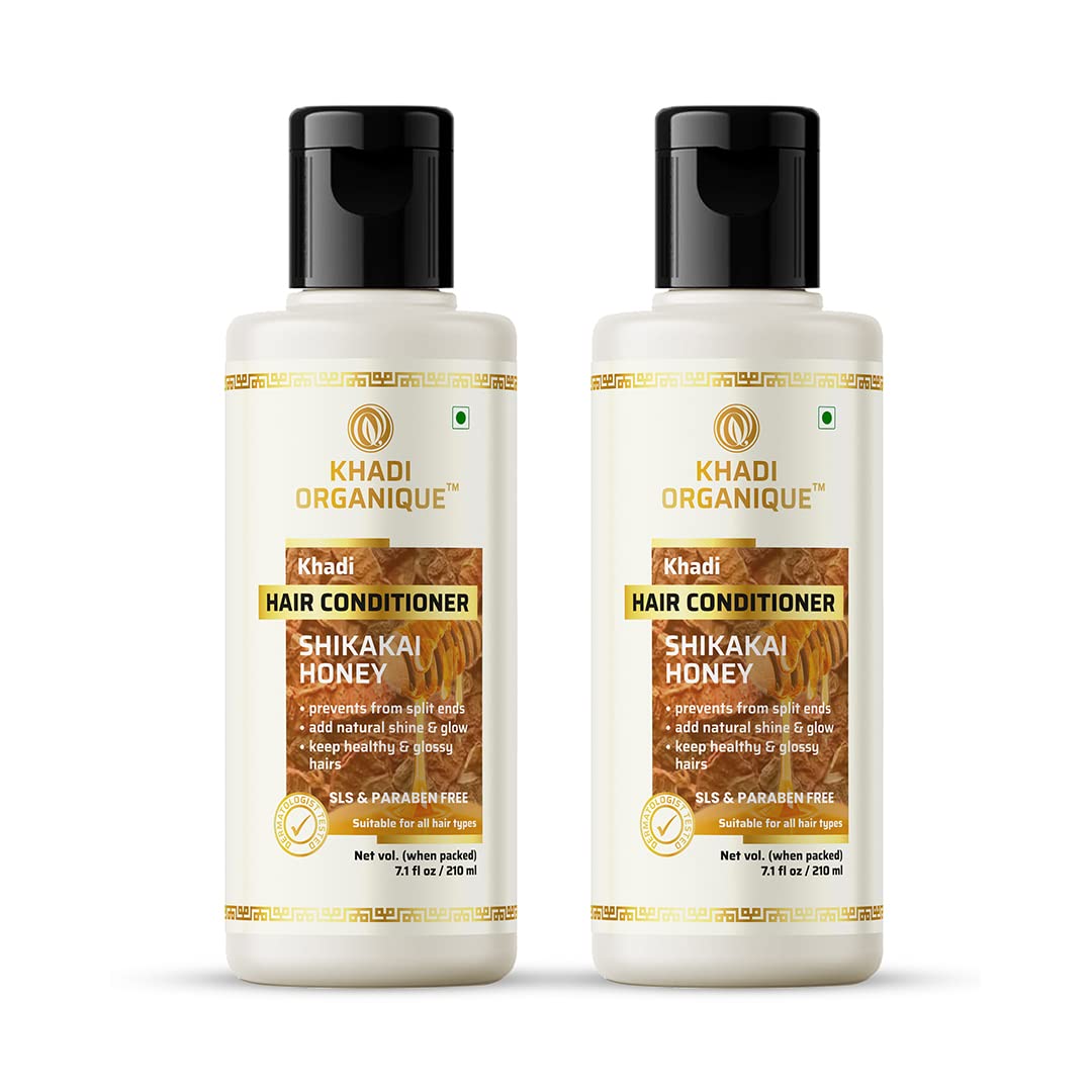 Khadi Organique Shikakai Honey hair Conditioner - pack of 2