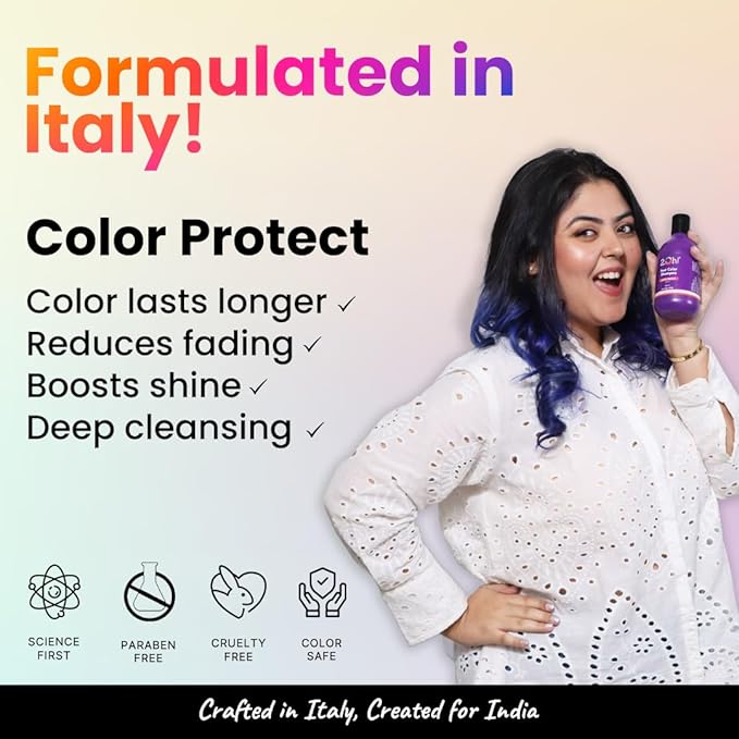 2.Oh Italian Post Color Shampoo with Color Protect Complex - 300 ml