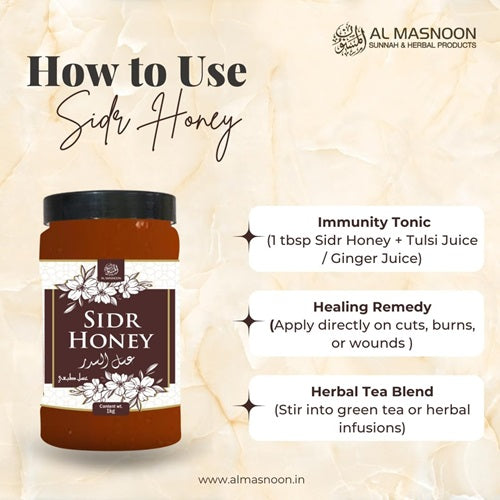 Al Masnoon Sidr Honey - 1 Kg