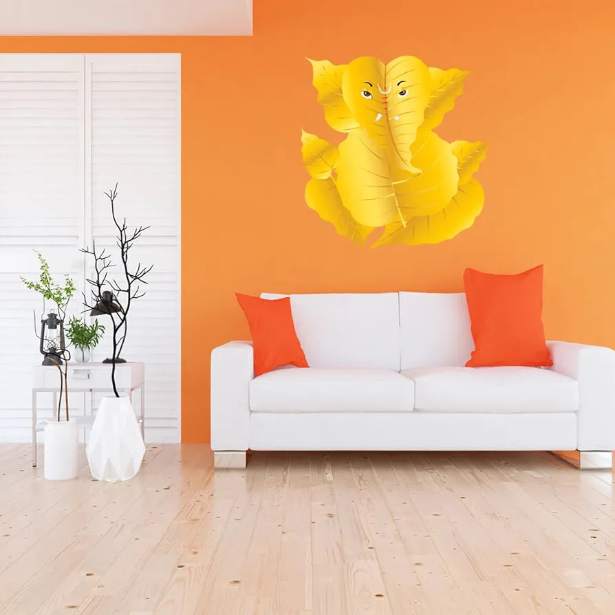 Rangoli Vinyl Wall Sticker Self-Adhesive Wall Decor Design-19