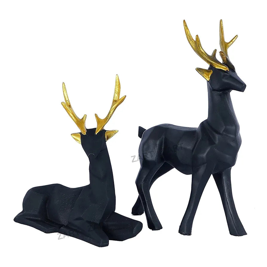 Zart Deer Home Decor showpiece  Resin