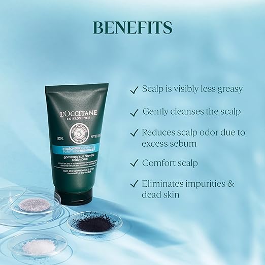 L'Occitane Purifying Freshness Cleansing Scalp Scrub - 150 ml