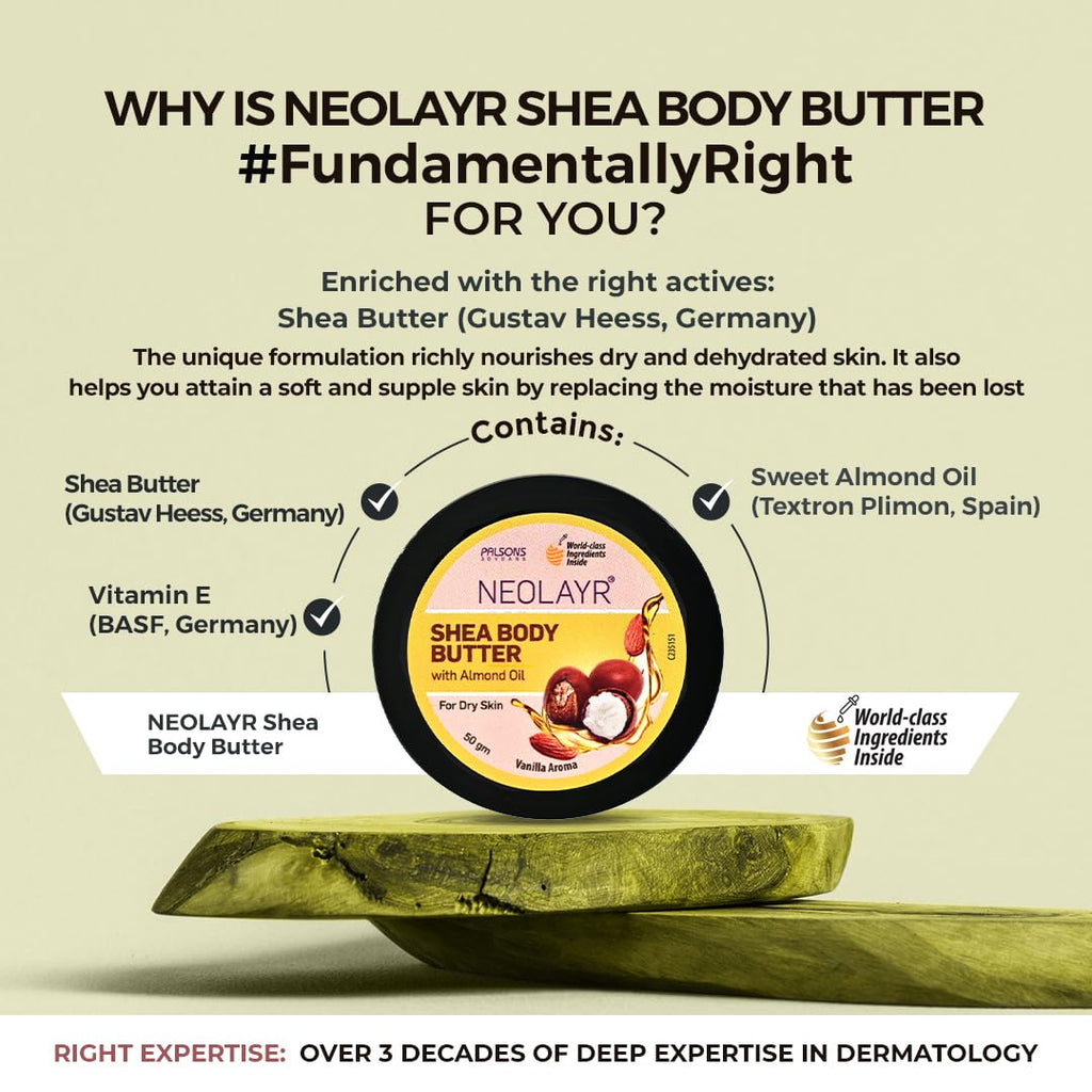 NEOLAYR Shea Body Butter 50gm