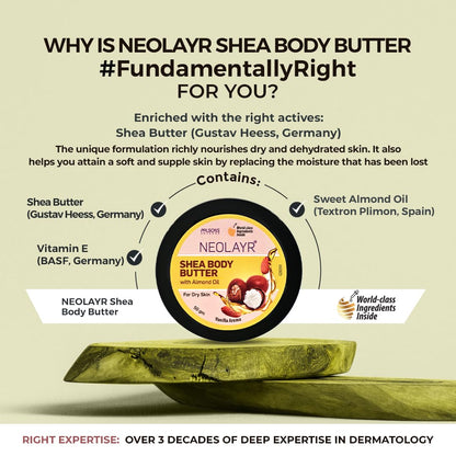 Neolayr Shea Body Butter - 50 gms