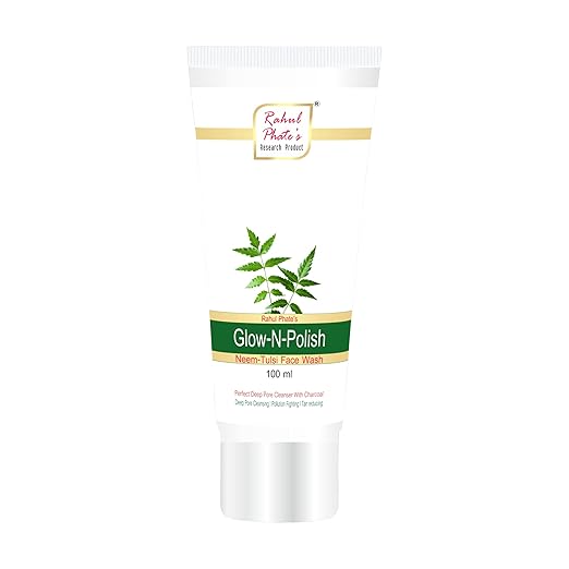 Rahul Phate's Research Product Glow-N-Shine Neem Tulsi Face Wash - 100 ml