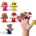 Wembley 5 Pcs Paw Patrol Finger Puppet Toy for Kids Mini Squishy Figure Toys Multicolor