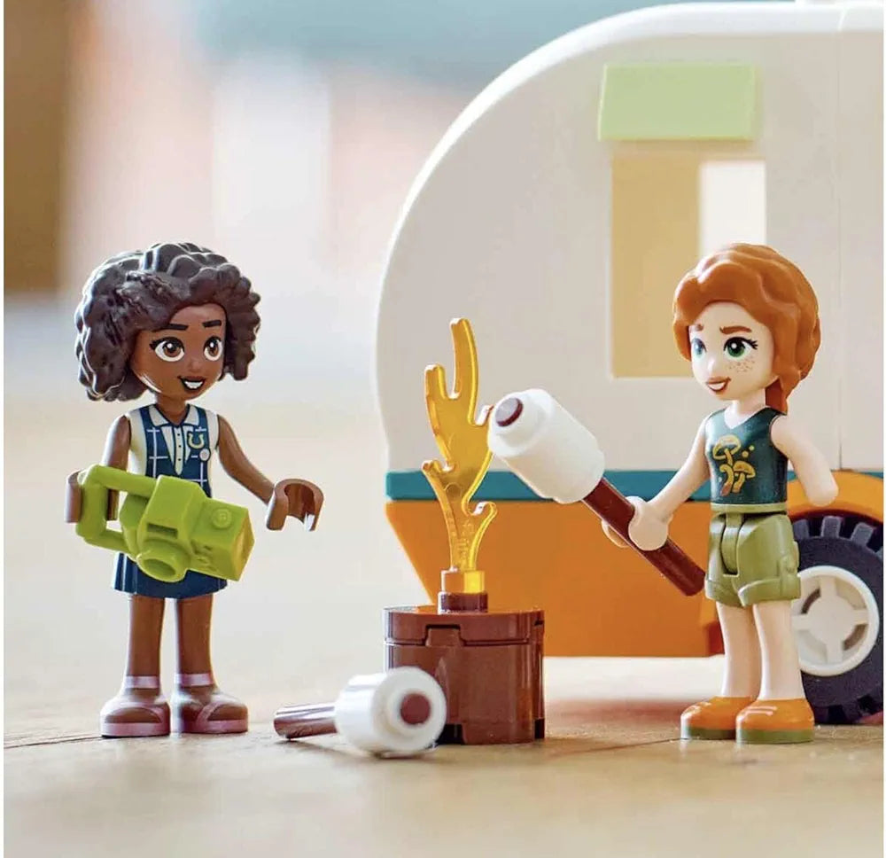 Lego Friends Holiday Camping Trip 41726 Building Toy Set Multi Color