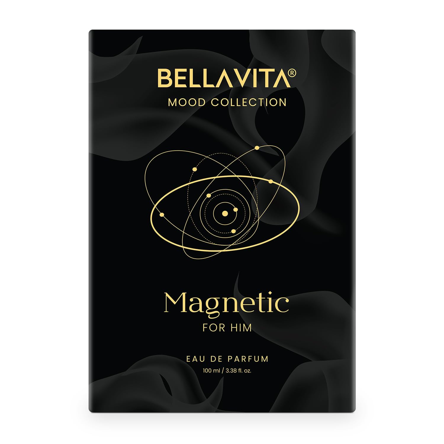 BELLAVITA Mood Collection Magnetic EDP 100ml | Long Lasting Perfume for Man | Grapefruit, Jasmine and Vanilla | Gourmand, Floral Fragrance Perfume for Men