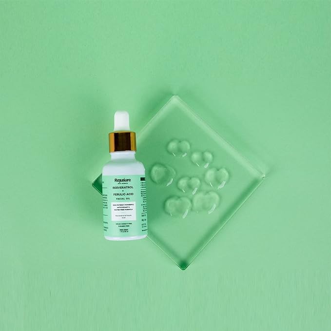 Rejusure High Potency 3% Resveratrol & 3% Ferulic Acid Facial Oil - 30 Ml