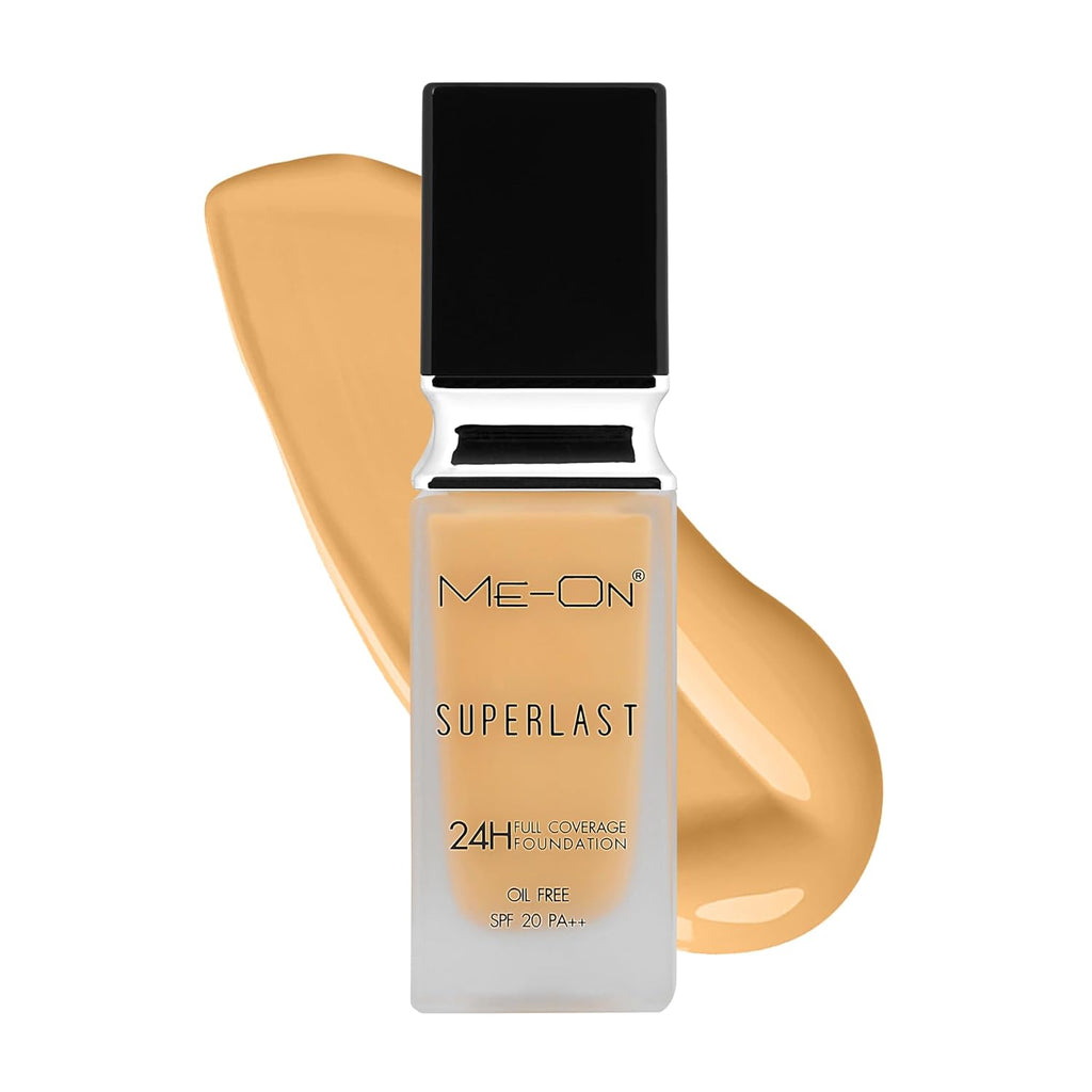 ME-ON Superlast Foundation, SPF 20 PA++ (23 Skin Beige, 30 ML)