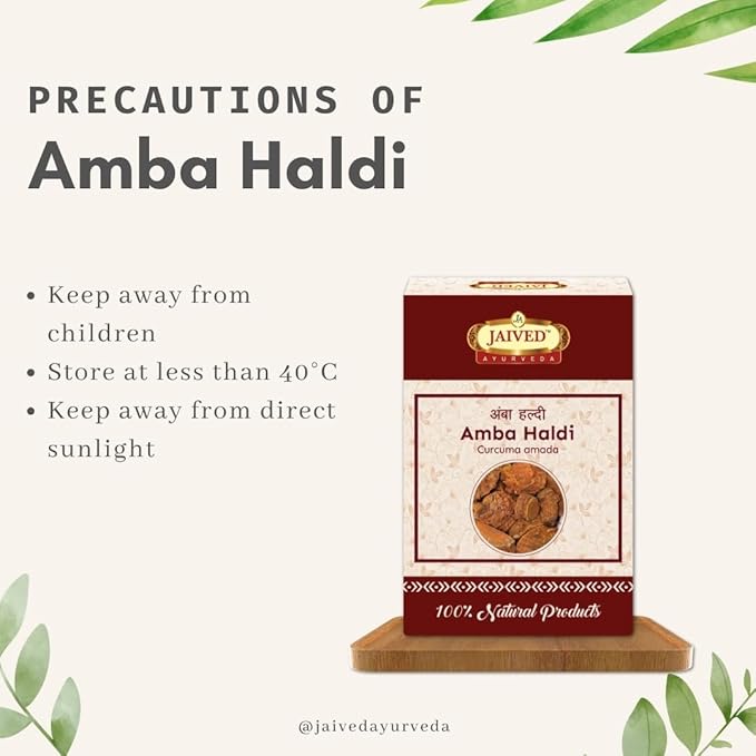 Jaived Ayurveda Amba Haldi - 100 Grams