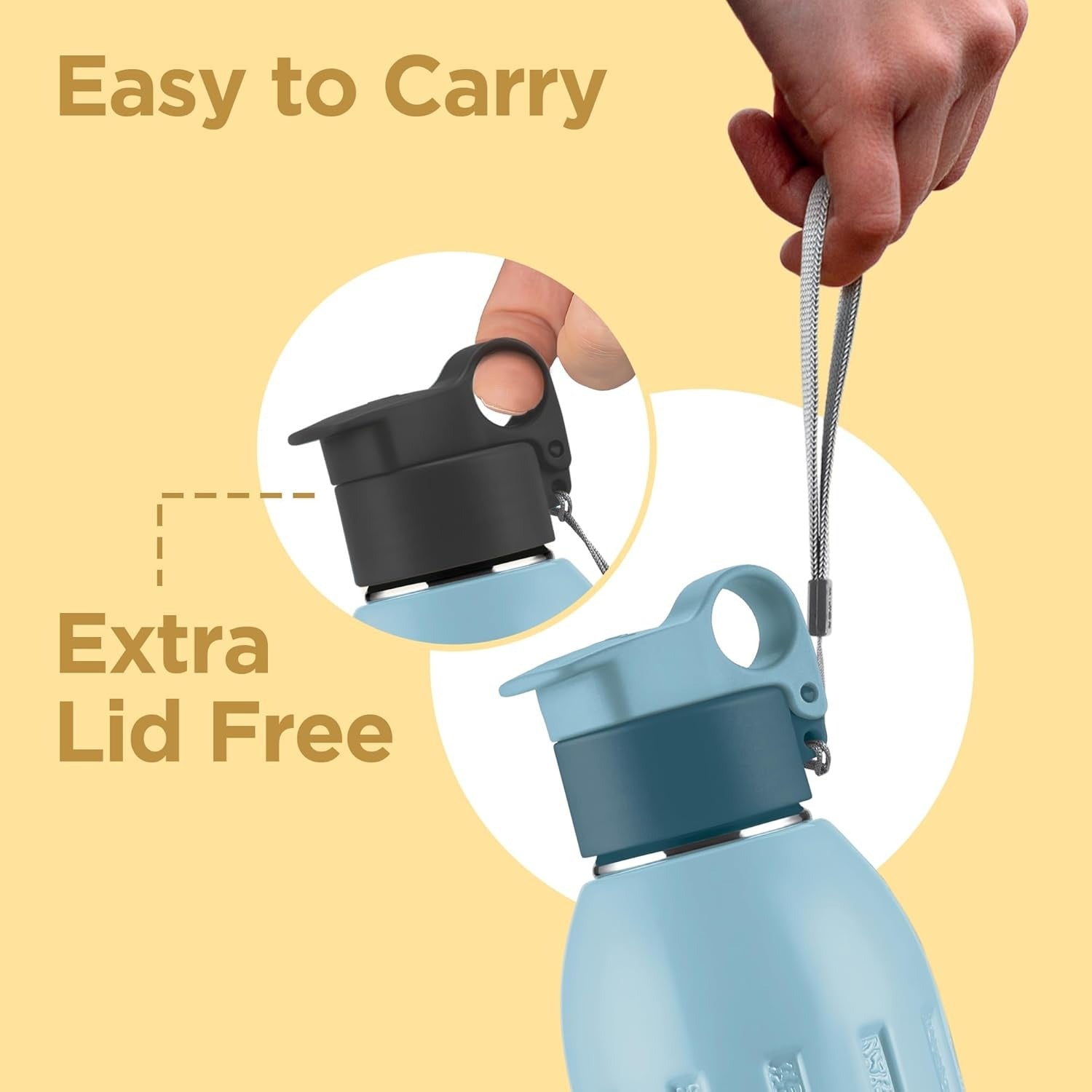 Milton Steel Vigor Insulated Water Bottle