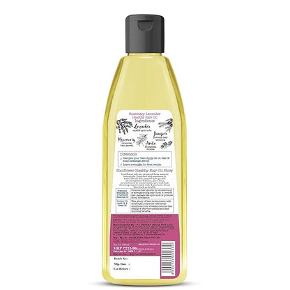 Soulflower Rosemary Lavender Hair Oil - 120 ml