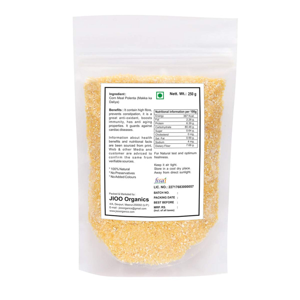 Jioo Organics Corn Meal - 250 gms