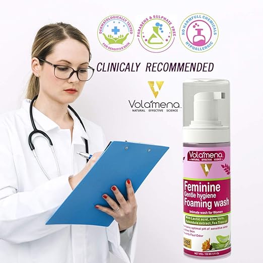Volamena Feminine Gentle Hygiene Foaming Wash Sulphate & Paraben - 150 ml