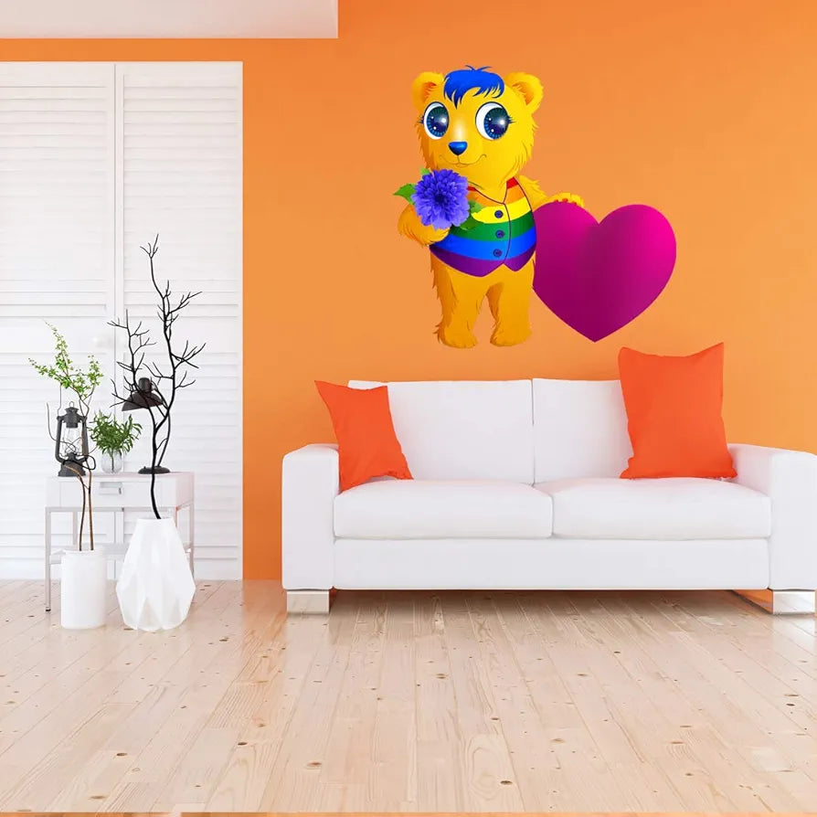 Rangoli White Glossy Vinyl Wall Sticker Premium Self-Adhesive Waterproof Parent-4 Design-20