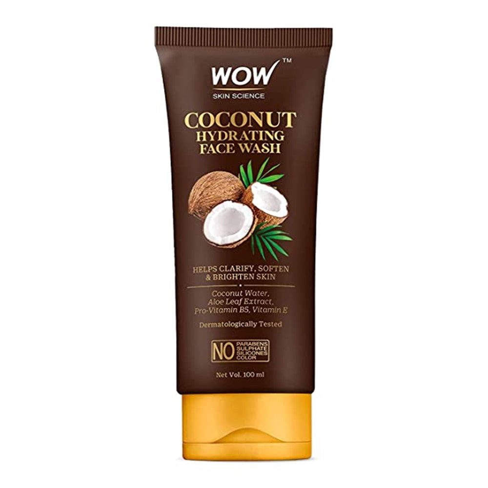 Wow Skin Science Coconut Hydrating Face Wash - 100 ml