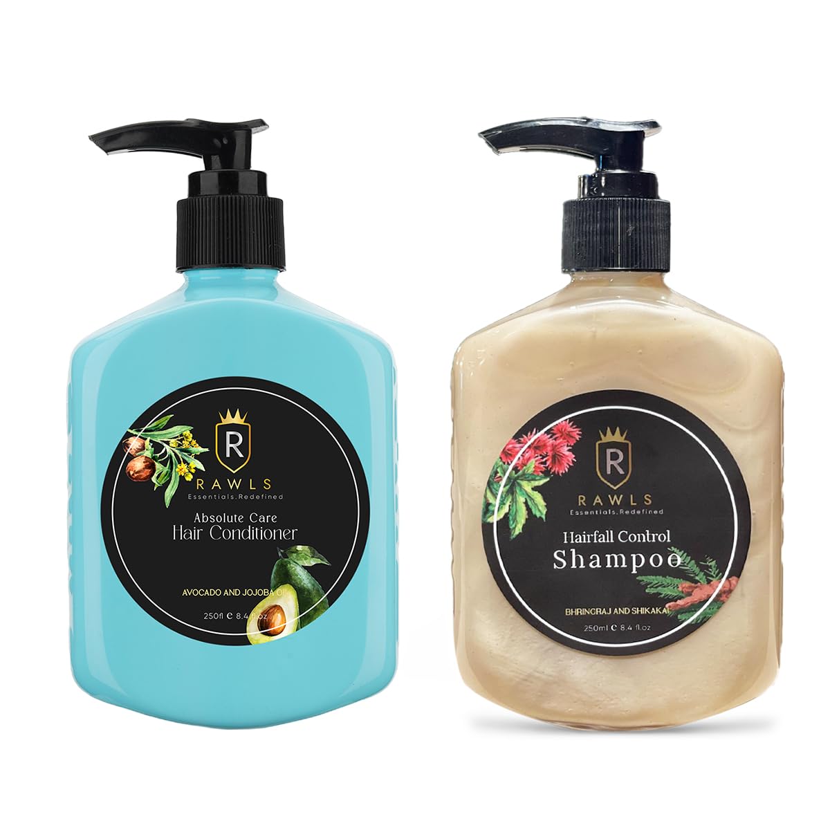 Rawls Hairfall Control Shampoo - Absolute Care Conditioner