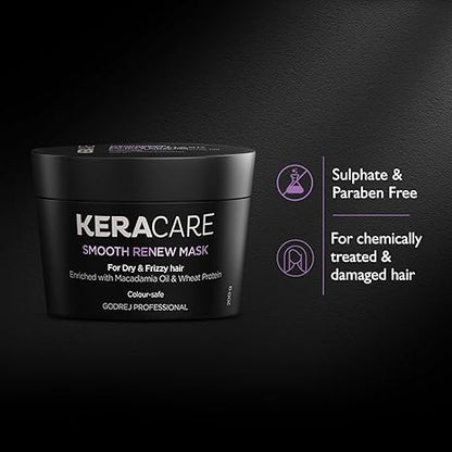 Godrej Professional Fresh Keracare Smooth Renew Mask - 200 gms