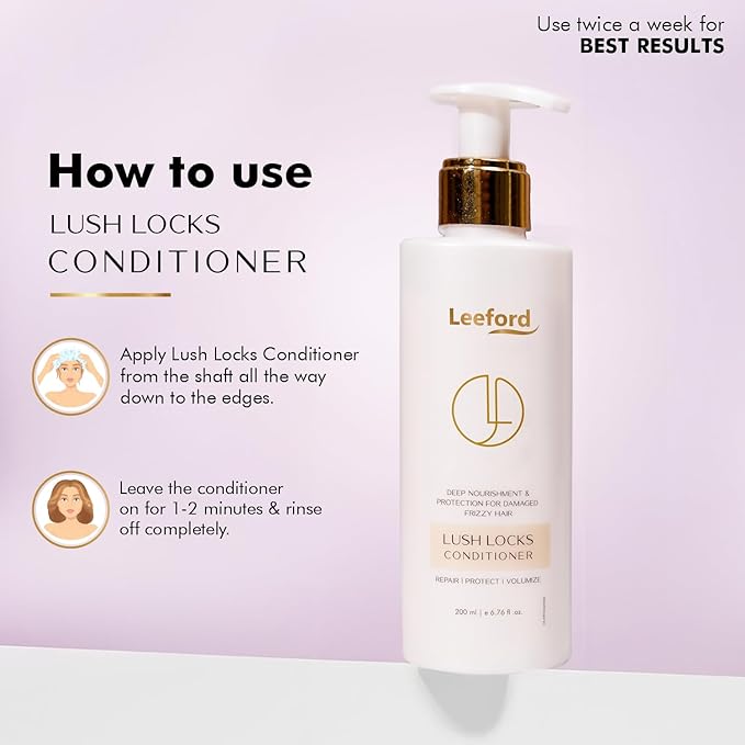 Leeford Lush Locks Hair Conditioner - 200 ml
