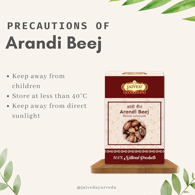 Jaived Ayurveda Arandi Beej - 400 Grams