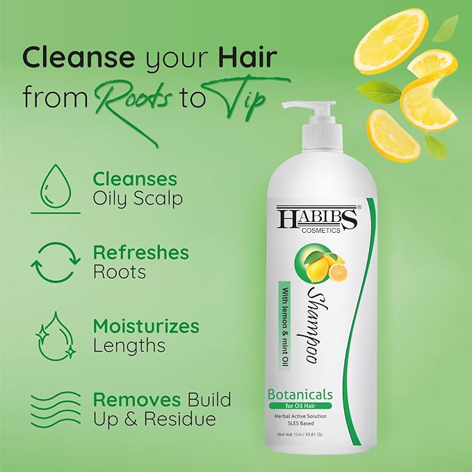 Habibs Cosmetics Professional Oil Control Shampoo