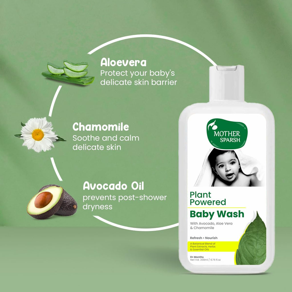 Mother Sparsh Plant Powered Natural Baby Wash