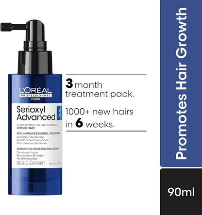 Lâ€™Oreal Professionnel Serioxyl Advanced Hair Growth Serum for Scalp for Men And Women