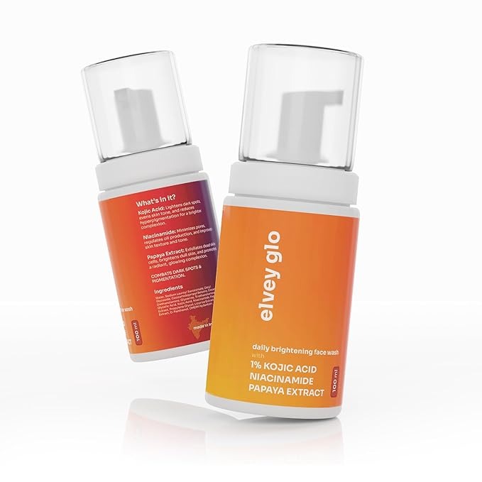 Elvey Essentials Glo 1% Kojic Acid Brightening Face - 100 ml