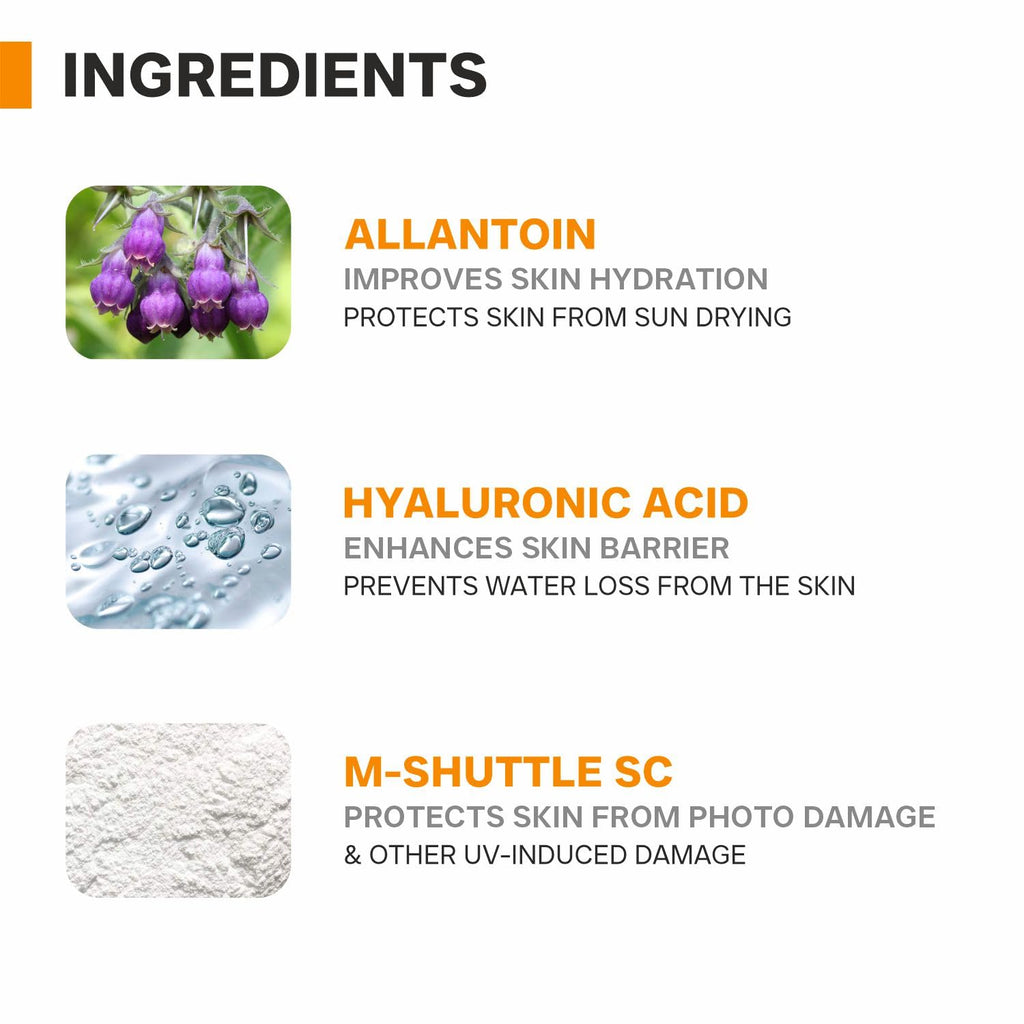 DERMATOUCH Multivitamin Spf 50 Pa+++ Sunscreen Gel For All Skin Types | Uva-Uvb Protection |Zero White Cast | Unisex | 50G