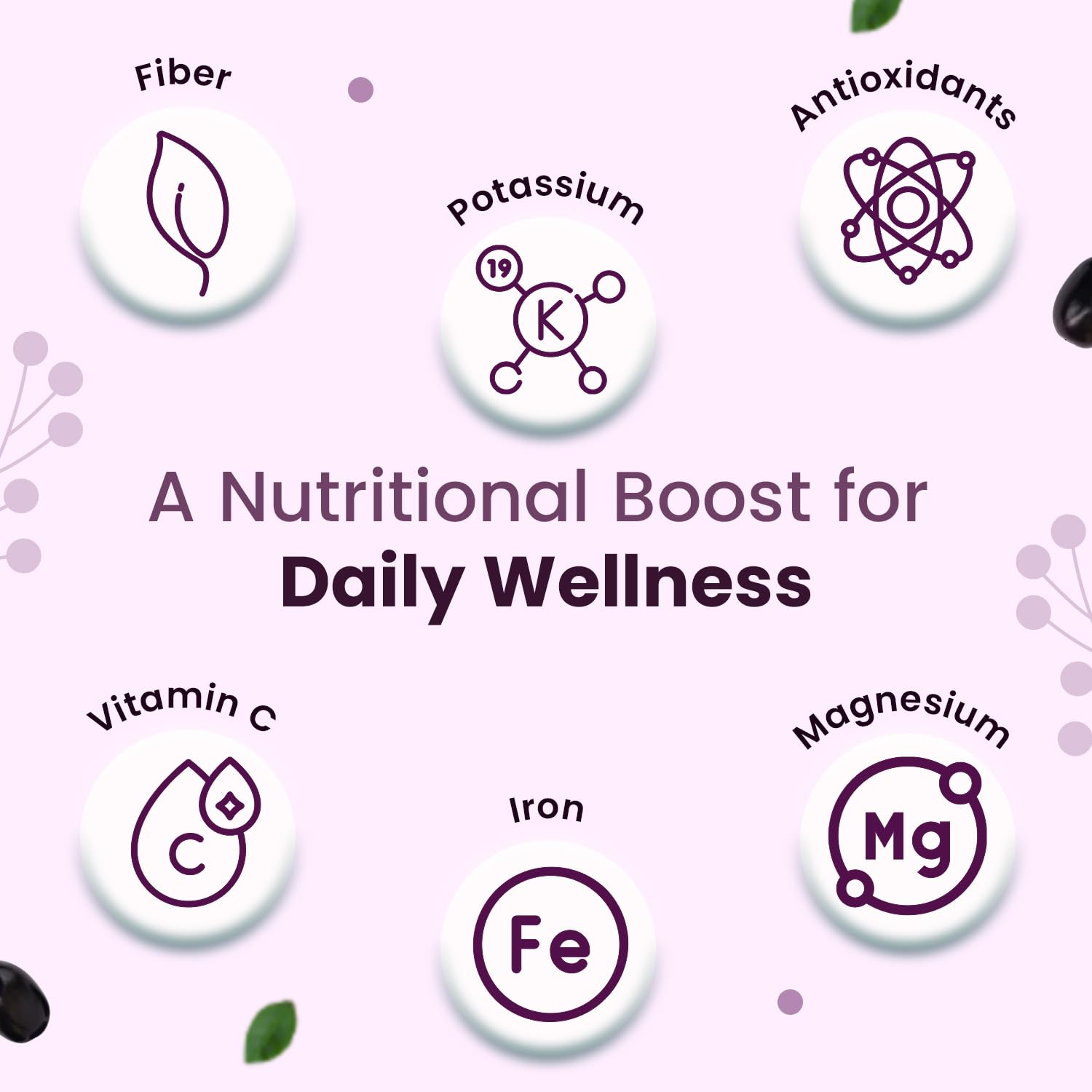 Neuherbs Natural Jamun Seed Powder - 200g For Diabetes | Supports Healthy Digestion & Sugar Levels | Rich in Vitamin C, Iron, Magnesium & Fiber