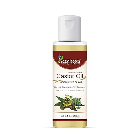 Kazima Cold Pressed Carrier Oil Castor Oil - 100 ml