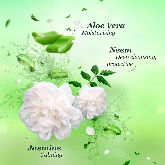 Margo Neem Naturals Soap with Goodness of 1000 Neem Leaves - 100 gms (Pack of 5)