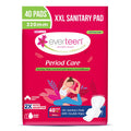 everteen XXL Sanitary Napkin Pads with Cottony-Soft Top Layer for Women Enriched with Neem and Safflower, XX-Large, 320mm Pack of 40,