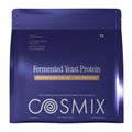 Cosmix Fermented Yeast Protein Powder | 24g Protein | Pure Single-Source Plant Protein | Made In-House | Smooth, Crazy tasty & Gut-Friendly | Indonesian Cacao, 500g Pouch