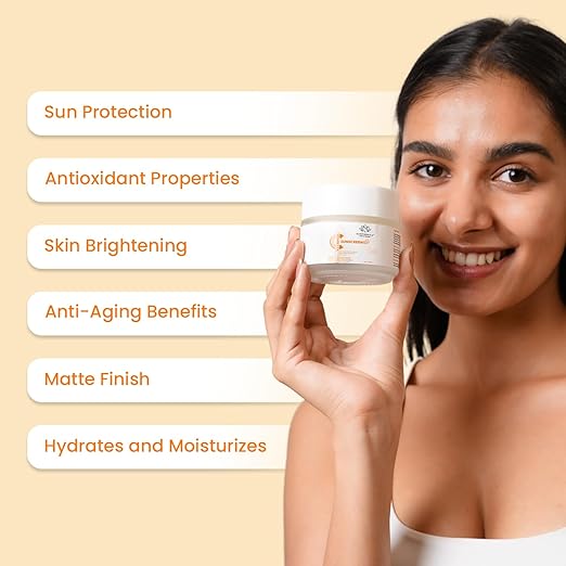Earthraga Vitamin C Sunscreen SPF 50 - 100 gms