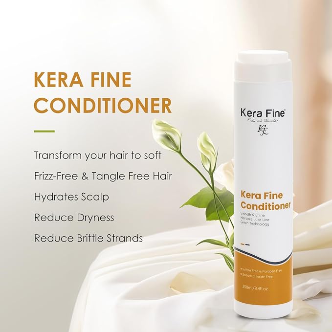 Kerafine Smooth & Shine Conditioner - 250 ml