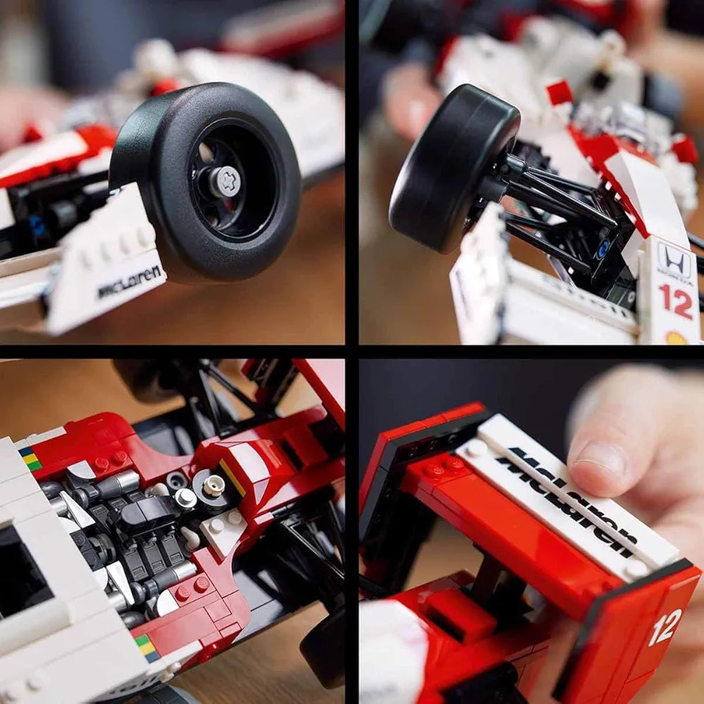 Lego Icons McLaren MP4/4 & Ayrton Senna Model Car for Adults 10330