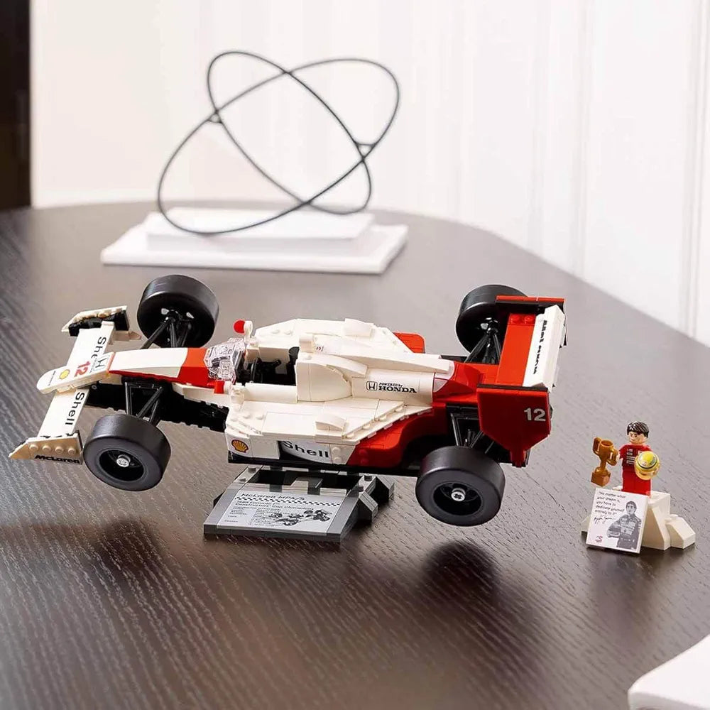 Lego Icons McLaren MP4/4 & Ayrton Senna Model Car for Adults 10330