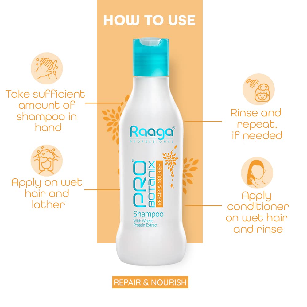 Raaga Professional Probotanix Repair and Nourish Shampoo, 200ml