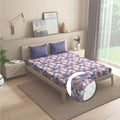 Wakefit Bedsheet For King Size Bedsheet King Size Bed Cotton 2 Pillow Covers Elastic Fitted Sheet Mambo Multicolor