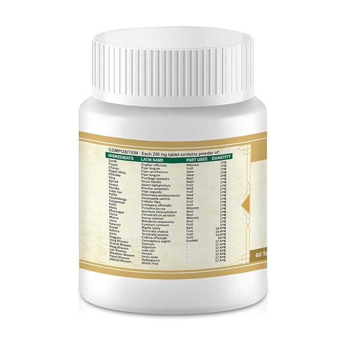 Jeena Sikho Aam Vathar Guggal Tablets - 60 Tabs