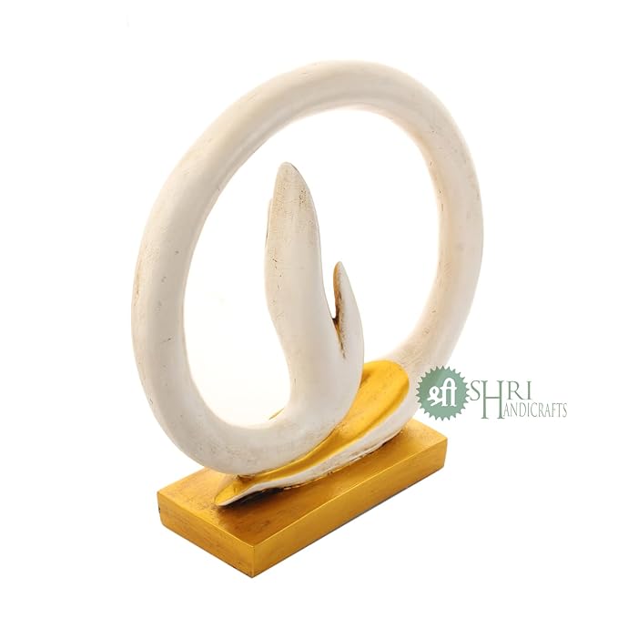Indicast Resin 12" Blessing Namaskar Mudra Buddha Hands Sculpture Statue Handcrafted Decorative Idols