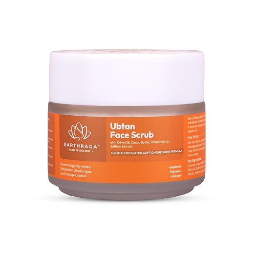 Earthraga Ubtan Turmeric Face Scrub - 100 ml