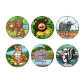 Artvibes Cute Animals Premium Wooden Puzzles for Kids Age 2-5 | 4 Piece Puzzles | Toddlers Wooden Puzzle | Set of 6