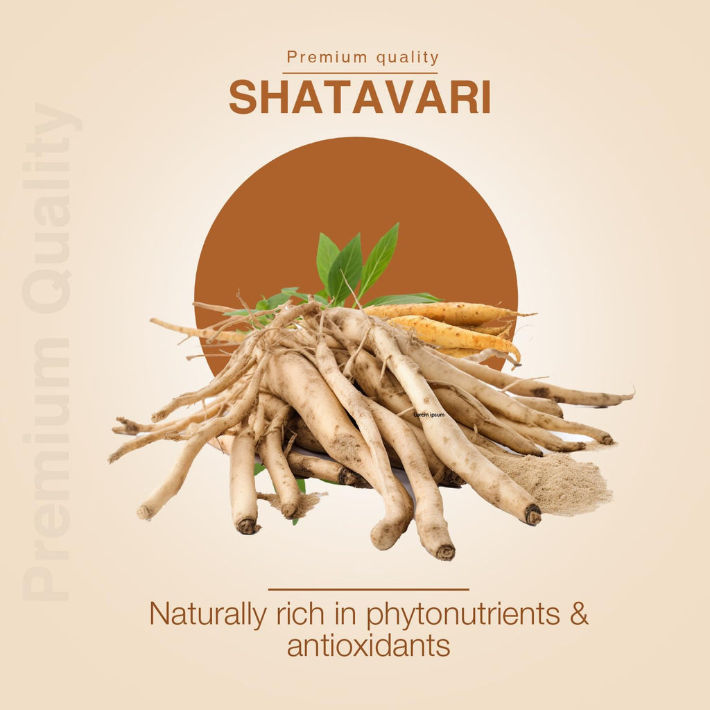 Ayouthveda Shatavari Powder Pure Ayurvedic Herb for Women’s Health & Wellness Net Qty: 200g