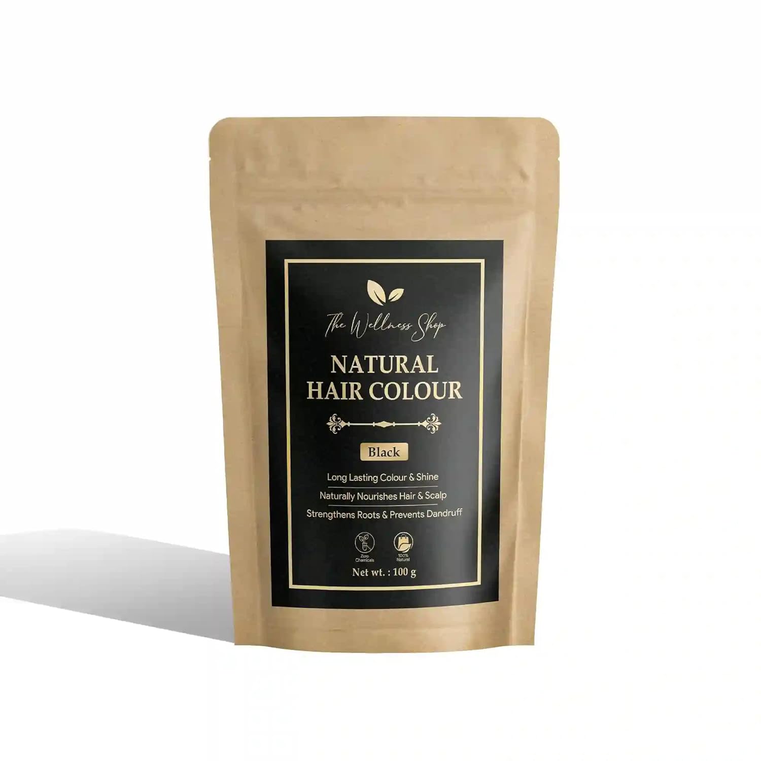 The Wellness Shop - Natural Black Hair Color - 100 gms
