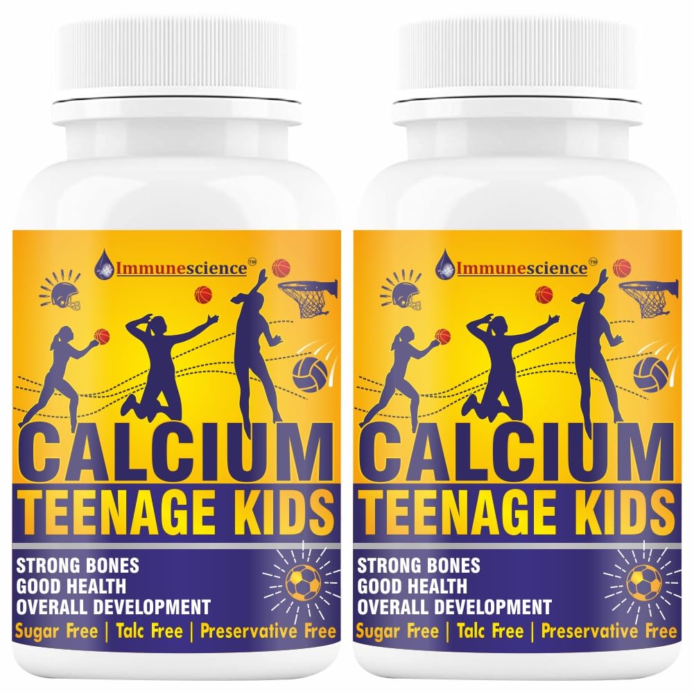 Immunescience Calcium For Kids Chewable Tablets - 60 tabs